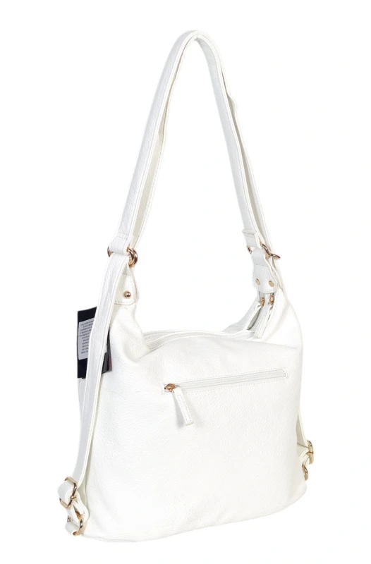 2w1 Torbo Plecak | Torebka damska worek | Dwie komory | Kieszonki