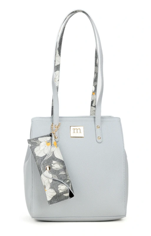 Torebka Shopper MONNARI z Etui na Okulary w Kwiaty – Modna Faktura 2026