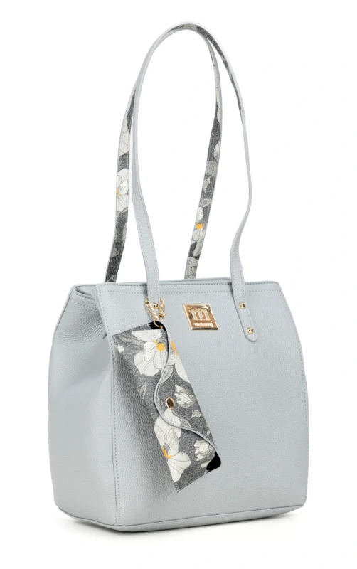 Torebka Shopper MONNARI z Etui na Okulary w Kwiaty – Modna Faktura 2026