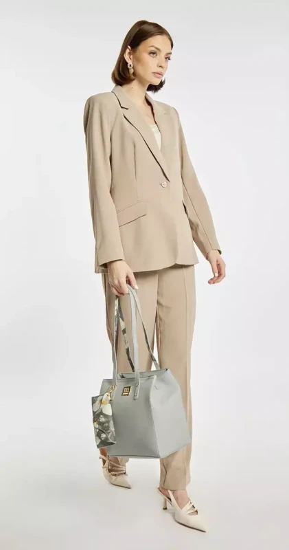 Torebka Shopper MONNARI z Etui na Okulary w Kwiaty – Modna Faktura 2026