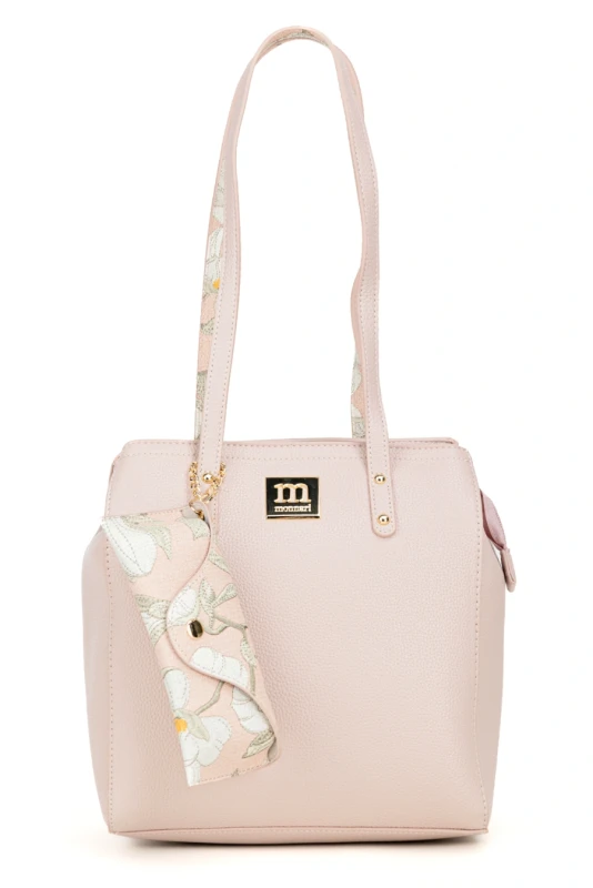 Torebka Shopper MONNARI z Etui na Okulary w Kwiaty – Modna Faktura 2026