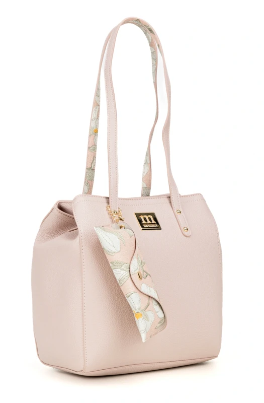 Torebka Shopper MONNARI z Etui na Okulary w Kwiaty – Modna Faktura 2026