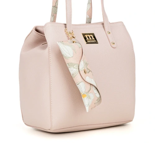 Torebka Shopper MONNARI z Etui na Okulary w Kwiaty – Modna Faktura 2026 