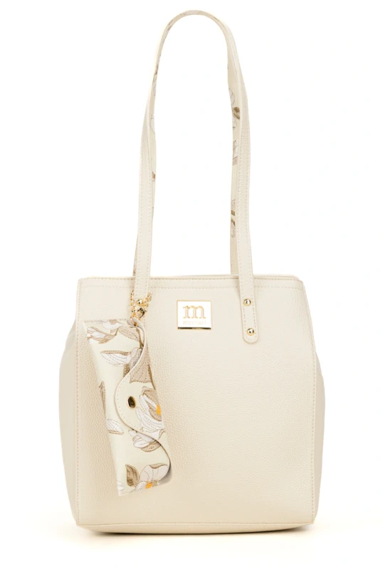 Torebka Shopper MONNARI z Etui na Okulary w Kwiaty – Modna Faktura 2026