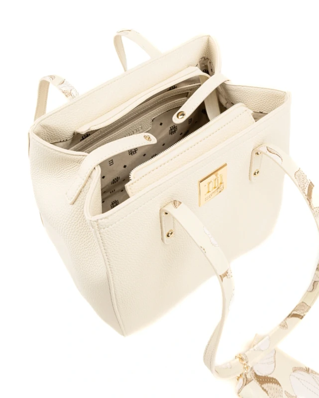 Torebka Shopper MONNARI z Etui na Okulary w Kwiaty – Modna Faktura 2026