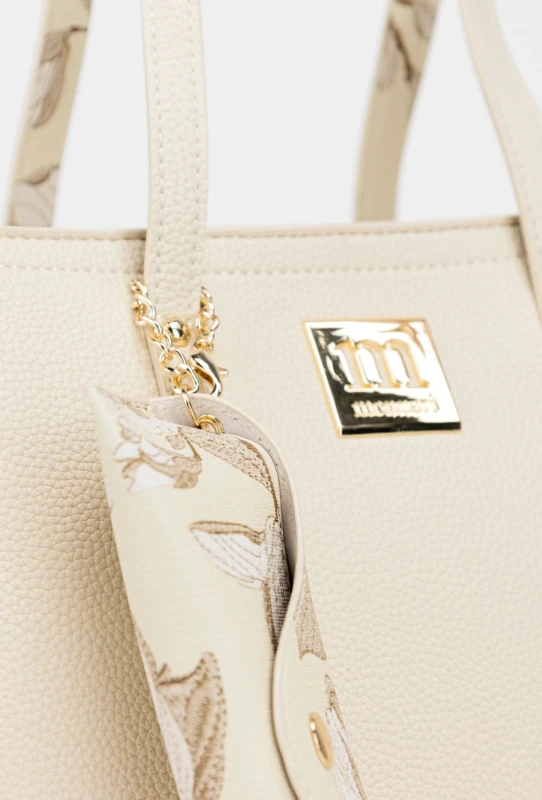 Torebka Shopper MONNARI z Etui na Okulary w Kwiaty – Modna Faktura 2026