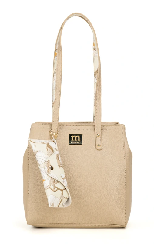 Torebka Shopper MONNARI z Etui na Okulary w Kwiaty – Modna Faktura 2026