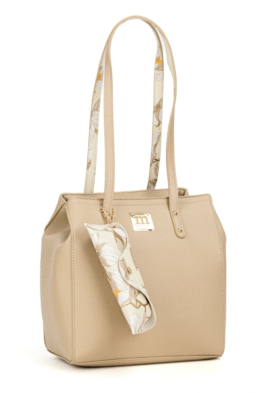 Torebka Shopper MONNARI z Etui na Okulary w Kwiaty – Modna Faktura 2026