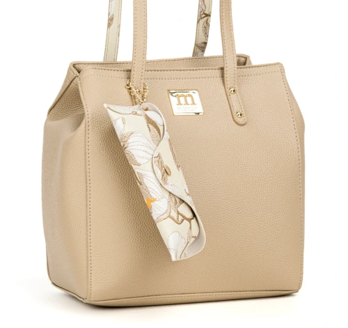 Torebka Shopper MONNARI z Etui na Okulary w Kwiaty – Modna Faktura 2026 