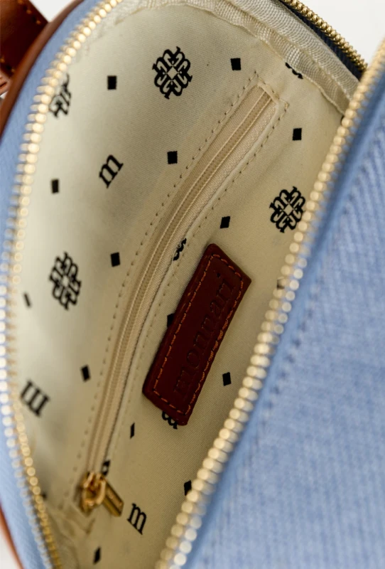 Stylowy Plecak Damski MONNARI Miejski – Dwukomorowy z Efektowną Fakturą