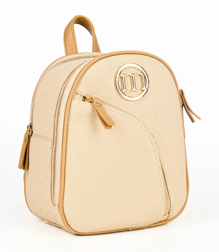 Stylowy Plecak Damski MONNARI Miejski – Dwukomorowy z Efektowną Fakturą