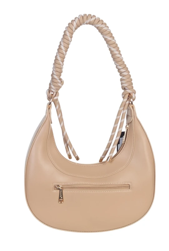 Modna Torebka Damska Gallantry Paris Pleciona Rączka Sznurek Imitacja Lnu 2026