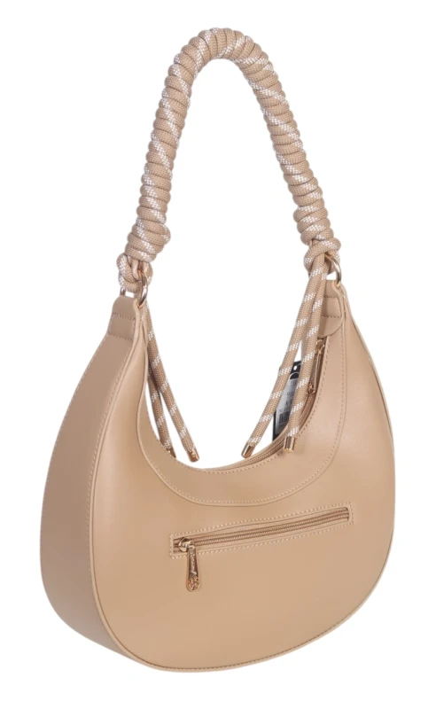 Modna Torebka Damska Gallantry Paris Pleciona Rączka Sznurek Imitacja Lnu 2026