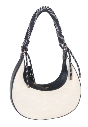 Modna Torebka Damska Gallantry Paris Pleciona Rączka Sznurek Imitacja Lnu 2026 