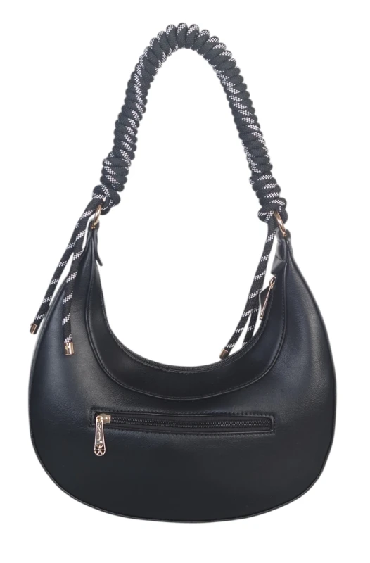 Modna Torebka Damska Gallantry Paris Pleciona Rączka Sznurek Imitacja Lnu 2026