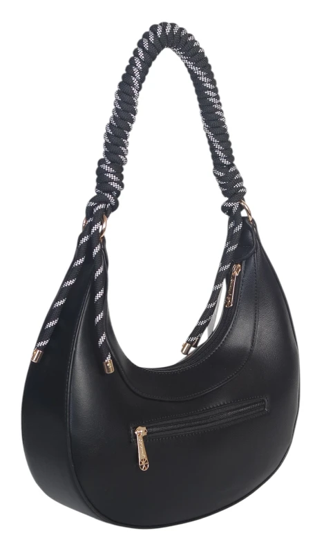 Modna Torebka Damska Gallantry Paris Pleciona Rączka Sznurek Imitacja Lnu 2026