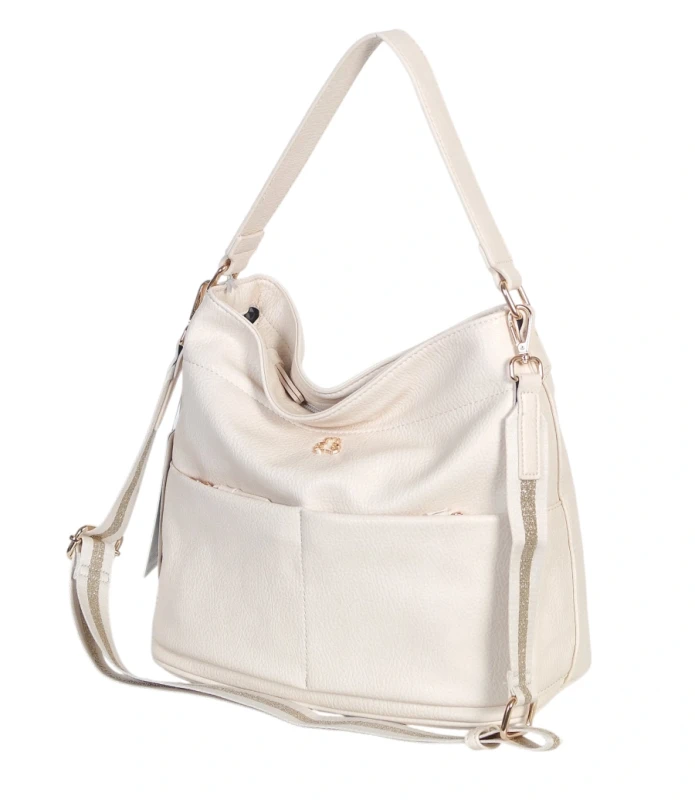 Stylowa Torebka Damska Lulu Castagnette – Modny Hobo Bag z Misiem | Kolekcja 2026