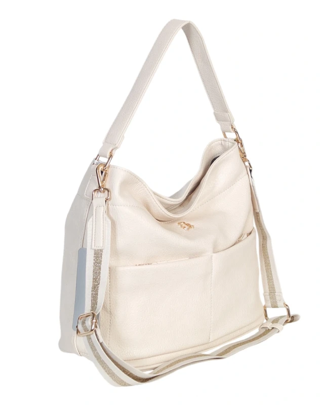 Stylowa Torebka Damska Lulu Castagnette – Modny Hobo Bag z Misiem | Kolekcja 2026
