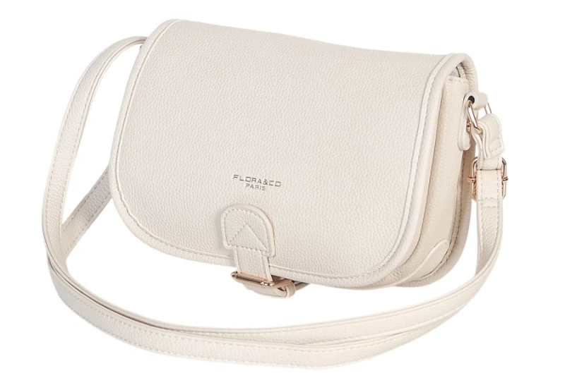 Damska Torebka Listonoszka FLORA&amp;CO Paris – Klasyczna Podkowa | Nowa Kolekcja Wiosna-Lato 2026
