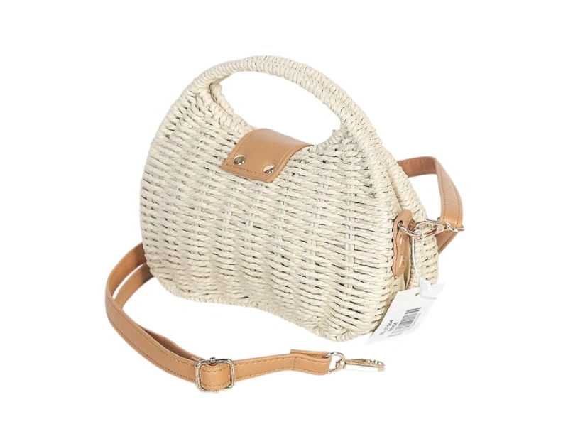 Pleciona Torebka Listonoszka Gallantry Paris – Modny Koszyk ze Skórą Eko | Kolekcja Wiosna-Lato 2026