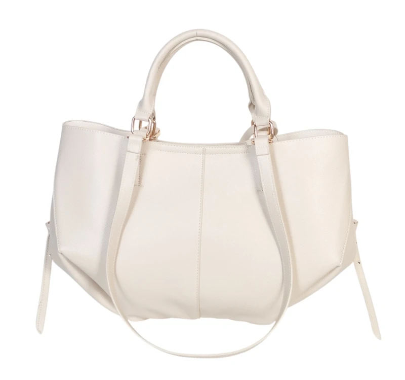 Torebka Gallantry Paris shopper bag ze skóry ekologicznej – modna torba z saszetką i regulowaną szerokością