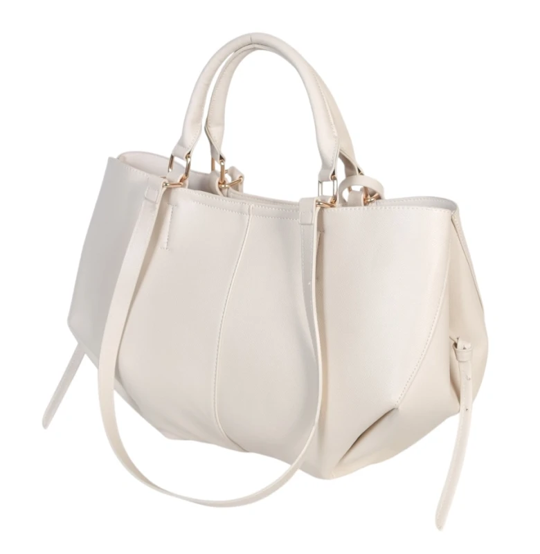 Torebka Gallantry Paris shopper bag ze skóry ekologicznej – modna torba z saszetką i regulowaną szerokością