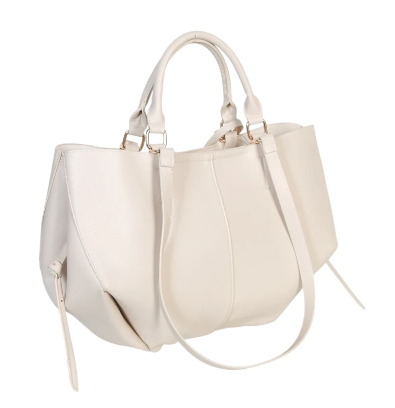 Torebka Gallantry Paris shopper bag ze skóry ekologicznej – modna torba z saszetką i regulowaną szerokością