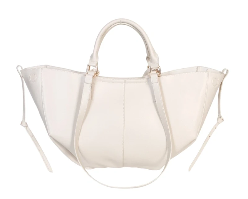 Torebka Gallantry Paris shopper bag ze skóry ekologicznej – modna torba z saszetką i regulowaną szerokością