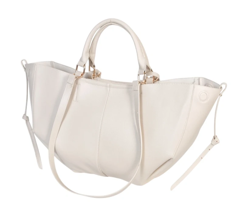 Torebka Gallantry Paris shopper bag ze skóry ekologicznej – modna torba z saszetką i regulowaną szerokością