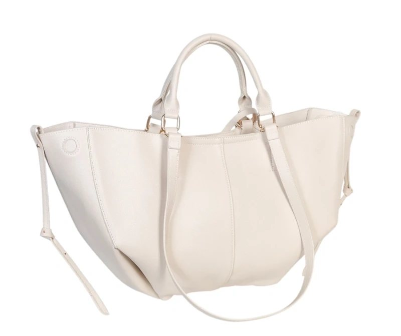 Torebka Gallantry Paris shopper bag ze skóry ekologicznej – modna torba z saszetką i regulowaną szerokością