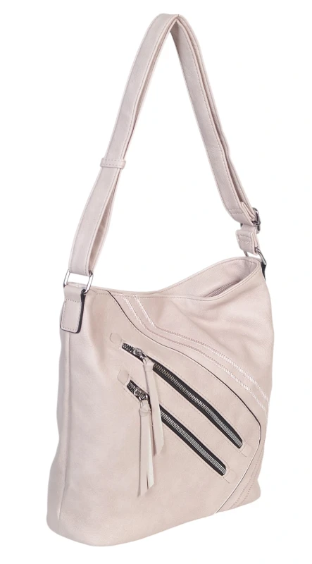 Pojemna Torebka Listonoszka Damska z Ekoskóry – Dwukomorowa i Praktyczna