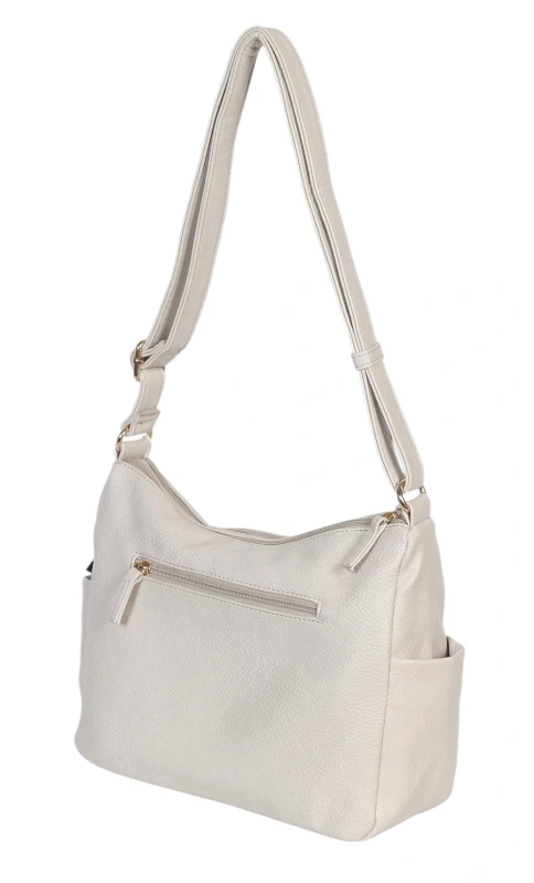 Czarna Torebka Damska Listonoszka Cavalli Italy – Wielofunkcyjna Torba na Ramię z Ekoskóry