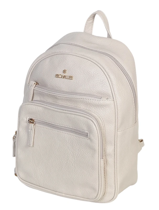 Czarny Plecak Damski Cavalli Italy – Stylowy Plecak Miejski z Eko-Skóry