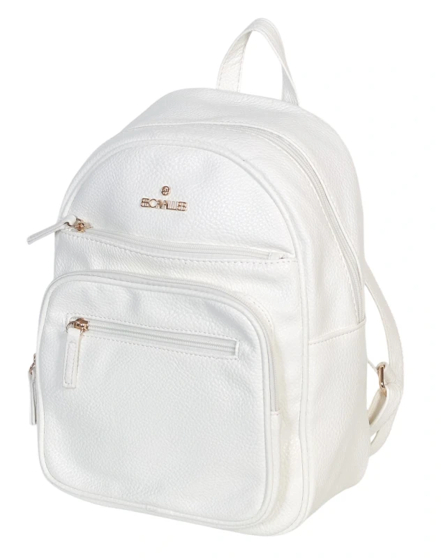 Czarny Plecak Damski Cavalli Italy – Stylowy Plecak Miejski z Eko-Skóry