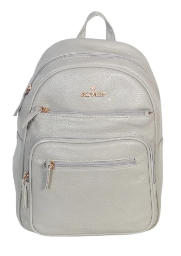 Czarny Plecak Damski Cavalli Italy – Stylowy Plecak Miejski z Eko-Skóry