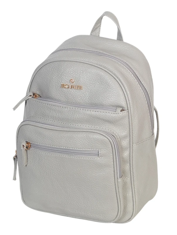 Czarny Plecak Damski Cavalli Italy – Stylowy Plecak Miejski z Eko-Skóry