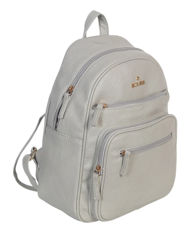 Czarny Plecak Damski Cavalli Italy – Stylowy Plecak Miejski z Eko-Skóry