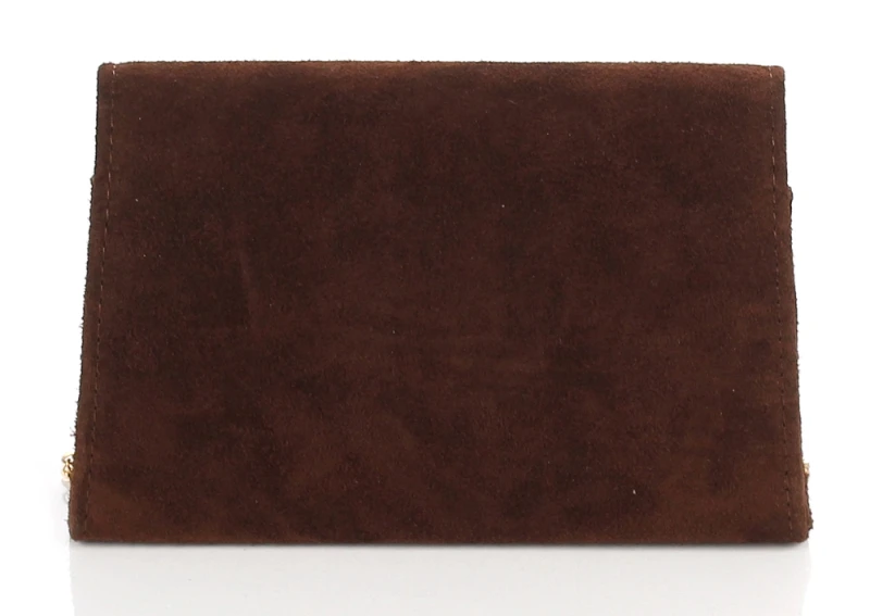 Kopertówka na łańcuszku ZAMSZ NATURALNY