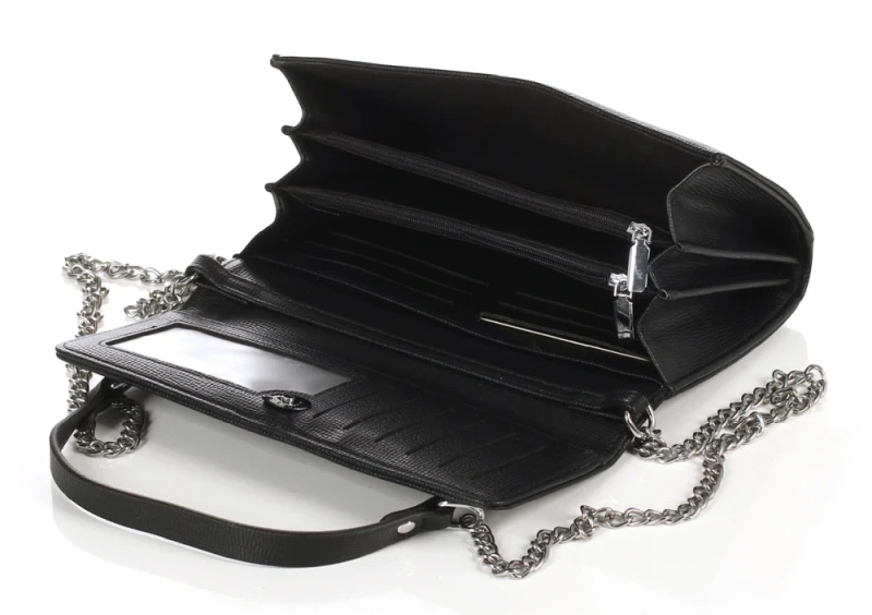 Gallantry Paris Wielozadaniowa Torebka Damska 3w1 – Kopertówka Listonoszka i Portfel na Łańcuszku