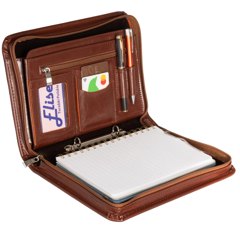 Skórzana aktówka męska A5 Tizano BWS08 – Elega