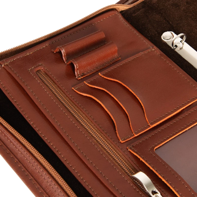 Skórzana aktówka męska A5 Tizano BWS08 – Elega