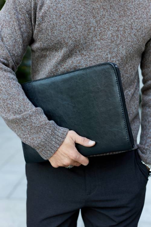 Skórzany biwuar A4 – Polska galanteria