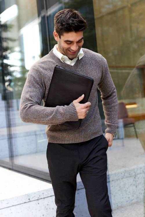 Skórzany biwuar A4 – Polska galanteria