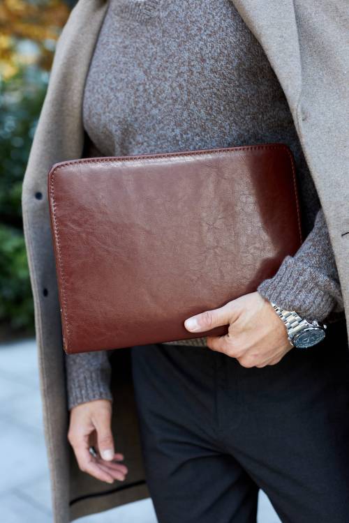 Aktówka Męska A4 ze Skóry Naturalne