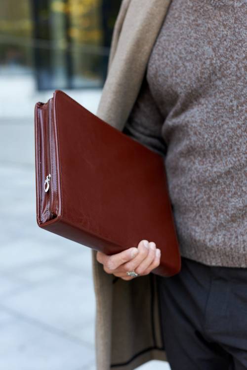 Aktówka Męska A4 ze Skóry Naturalne