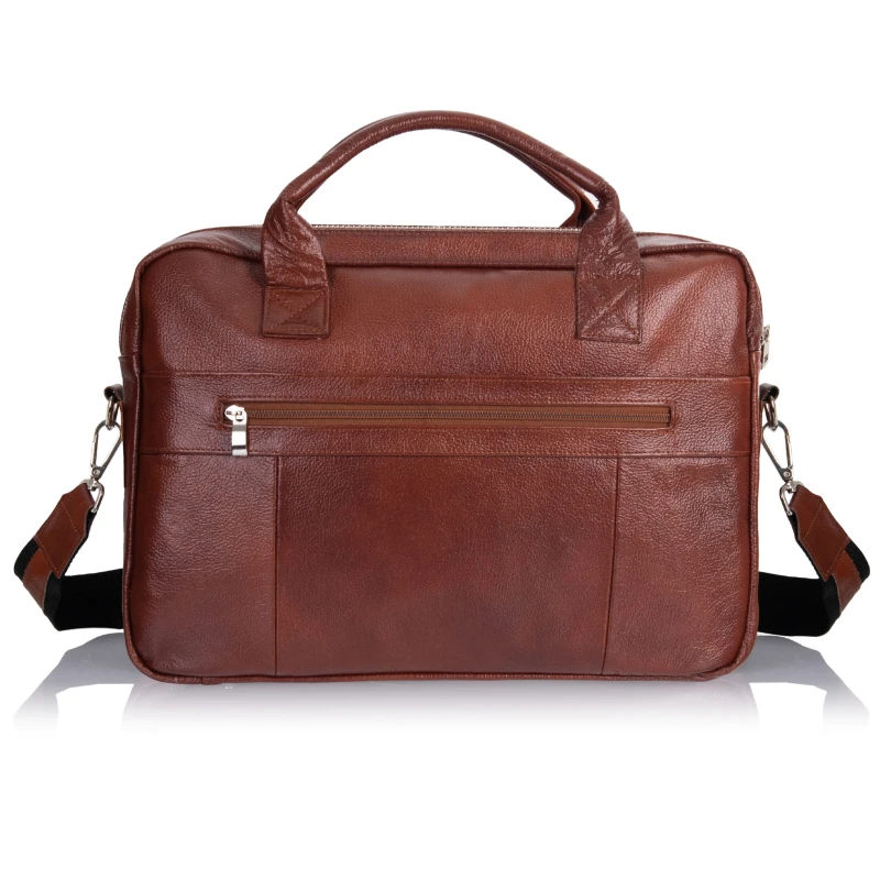 Torba męska skórzana Tizano TM03 brąz cieniowany