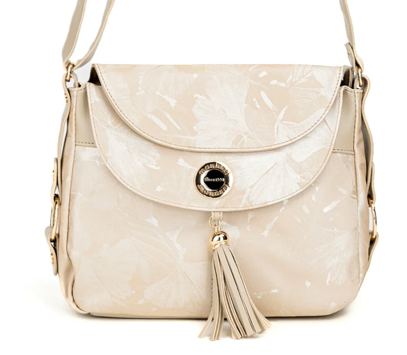 Kwiatowa Listonoszka Monnari z Frędzlami – Pojemna Torebka Boho | Kolekcja Wiosna-Lato 2026