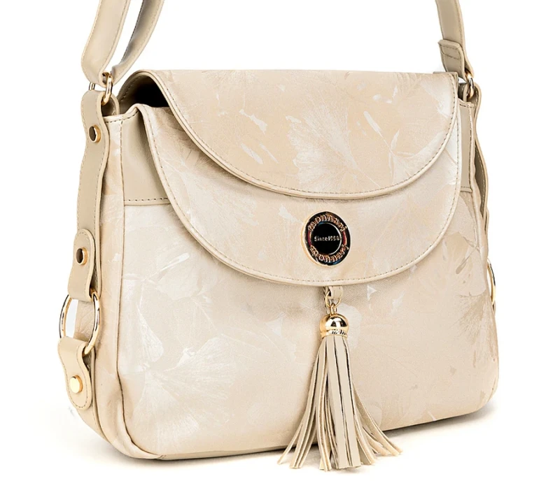 Kwiatowa Listonoszka Monnari z Frędzlami – Pojemna Torebka Boho | Kolekcja Wiosna-Lato 2026