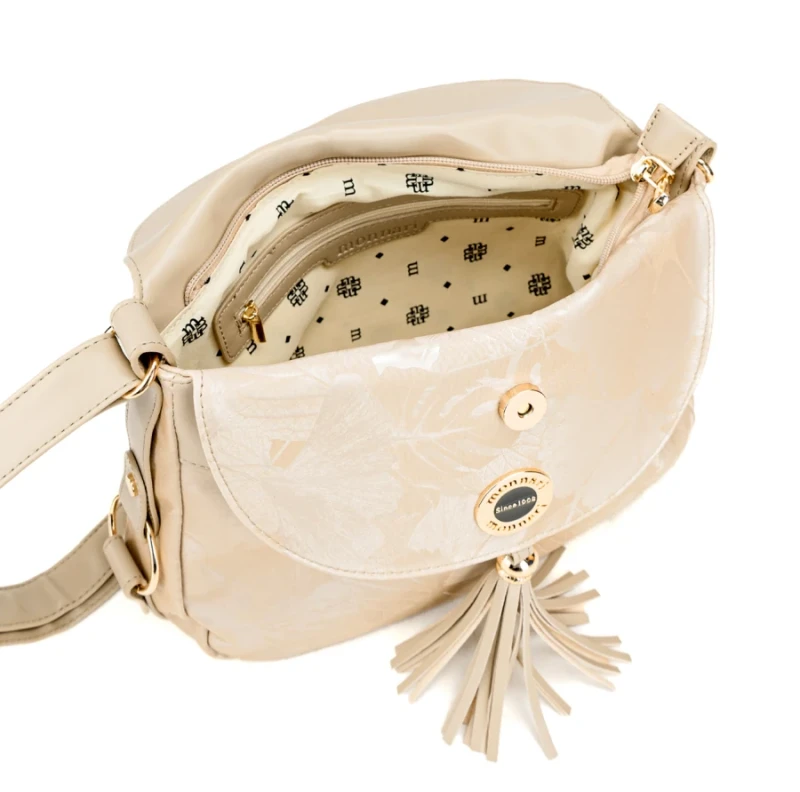 Kwiatowa Listonoszka Monnari z Frędzlami – Pojemna Torebka Boho | Kolekcja Wiosna-Lato 2026