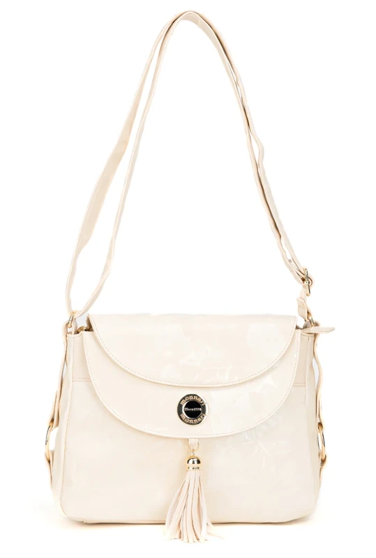 Kwiatowa Listonoszka Monnari z Frędzlami – Pojemna Torebka Boho | Kolekcja Wiosna-Lato 2026